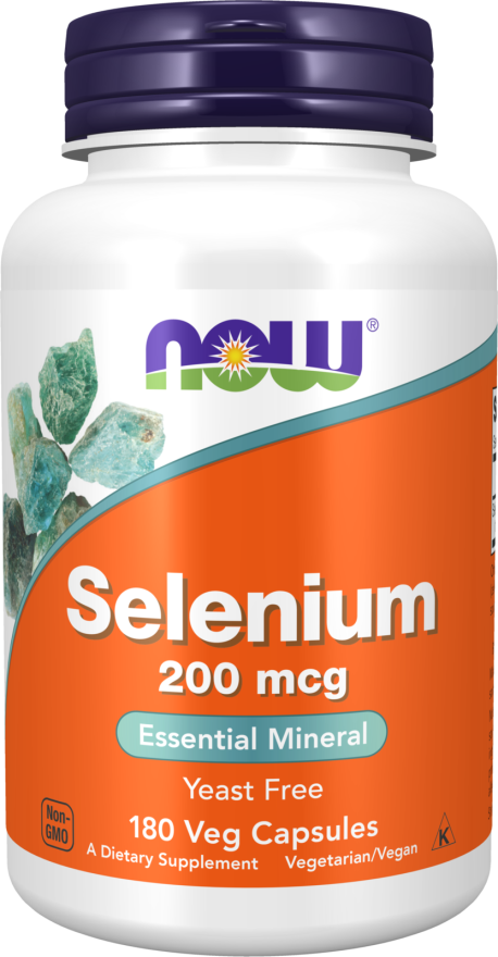 NOW Foods Selenium 200 mcg Yeast Free - 180 Caps