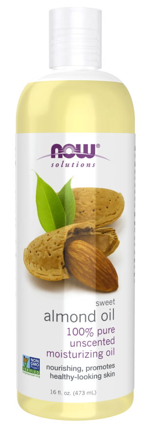 NOW Almond Oil  16oz  100% Pure