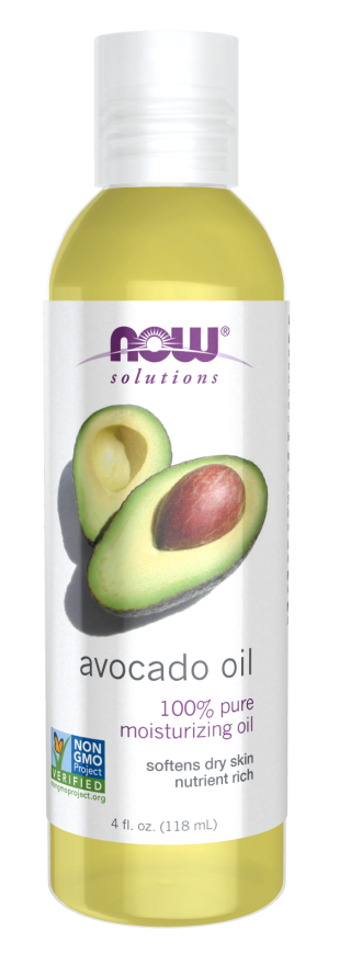 Now Foods Avocado Oil 4 oz. 100% pure moisturizing oil