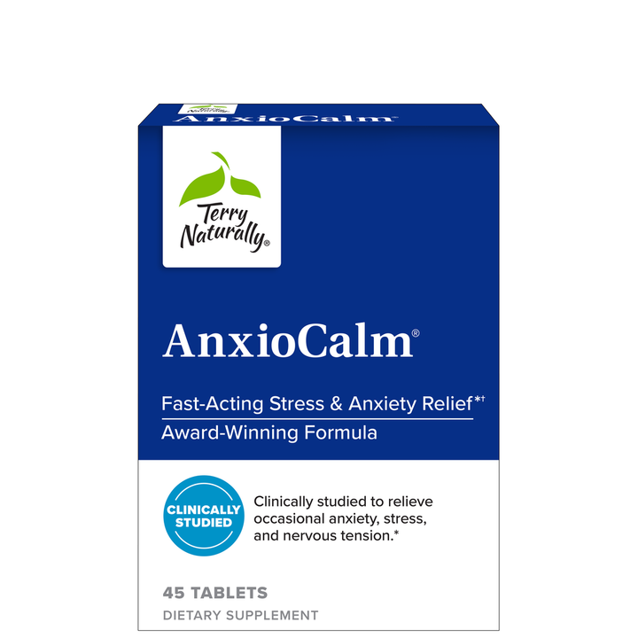 AnxioCalm de Terry Naturally, 45 comprimidos