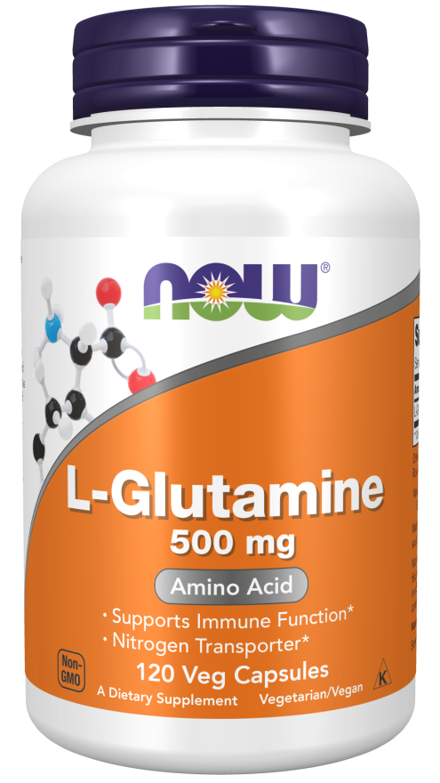 NOW Foods L-Glutamine 500 mg - 120 Caps