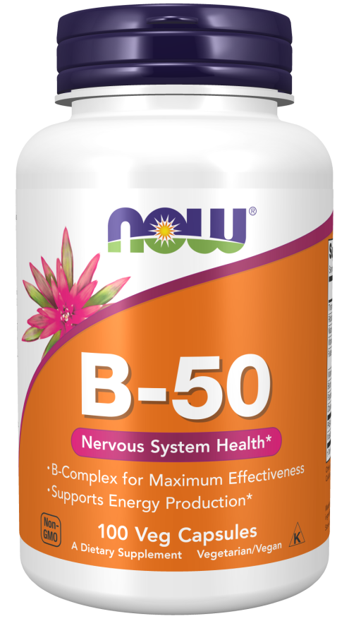 NOW Foods Vitamin B-50  - 100 Caps