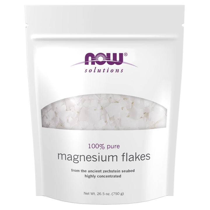 Now Foods Magnesium Flakes 26.5 oz (750 g)