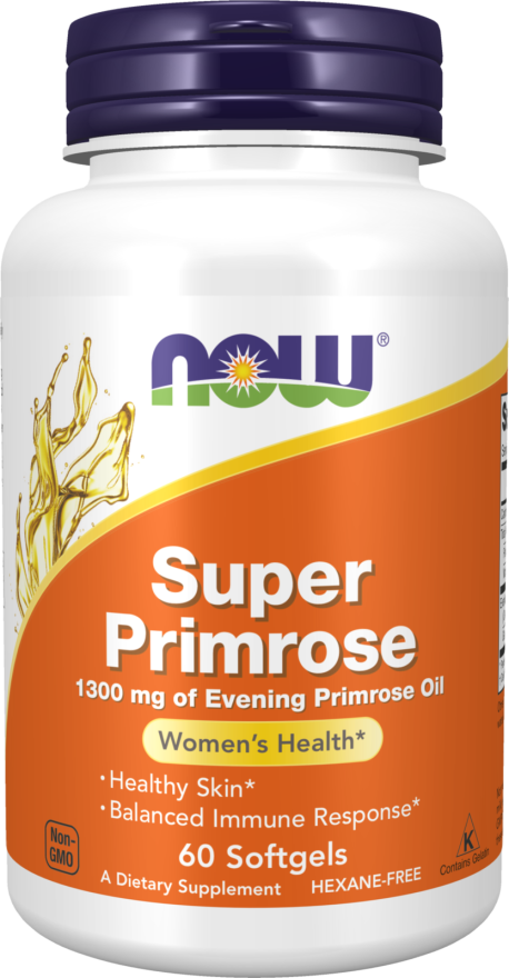 NOW Foods Super Primrose 1300 mg 60 Softgels