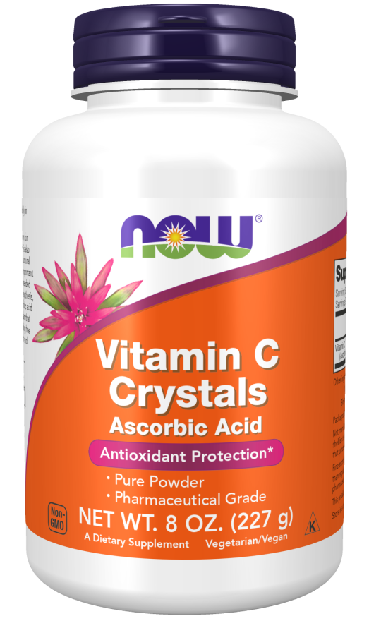 NOW Foods Vitamin C Crystals Powder 8 oz.