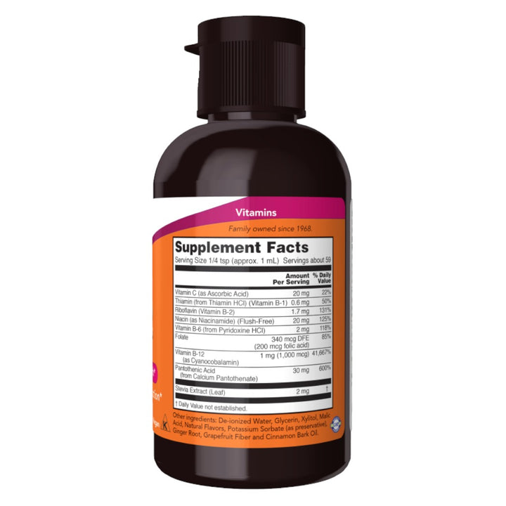 Now Foods Vitamin B-12 Complex Liquid 2oz