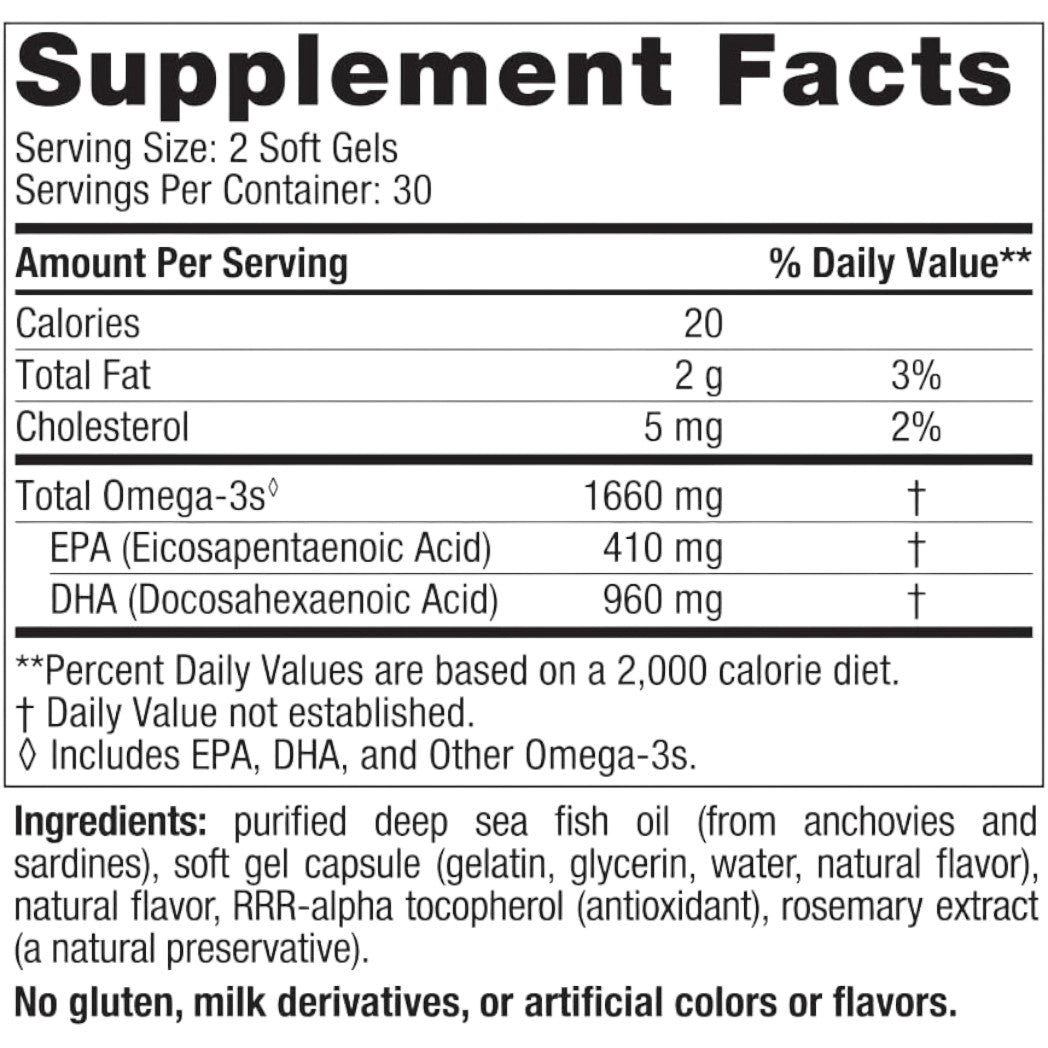 Nordic Naturals DHA Xtra 60 softgels