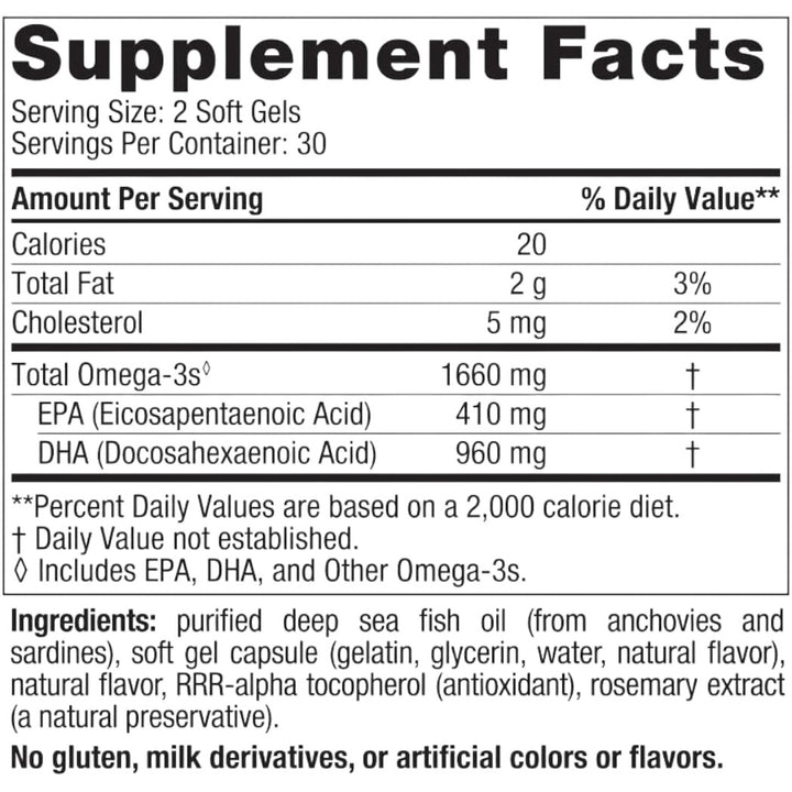 Nordic Naturals DHA Xtra 60 softgels