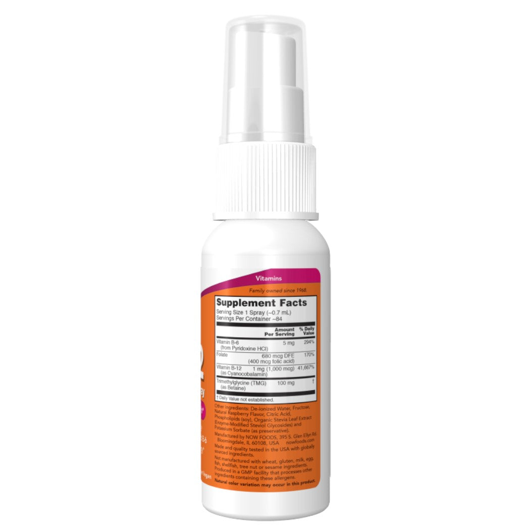 Now Foods Vitamin B-12 Liposomal Spray 2oz