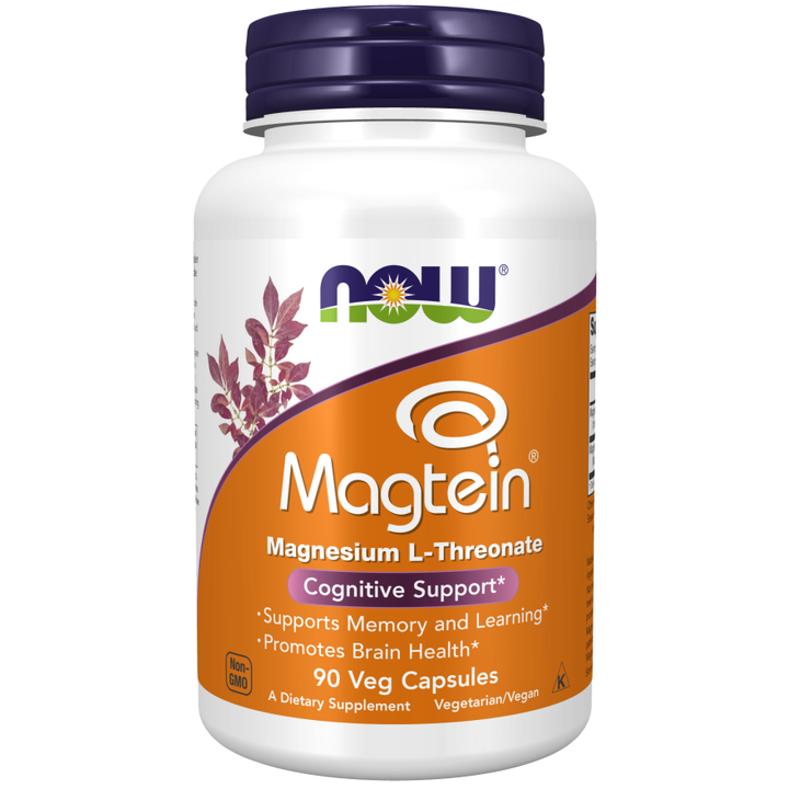 Magtein® Veg de Now Foods, 90 cápsulas