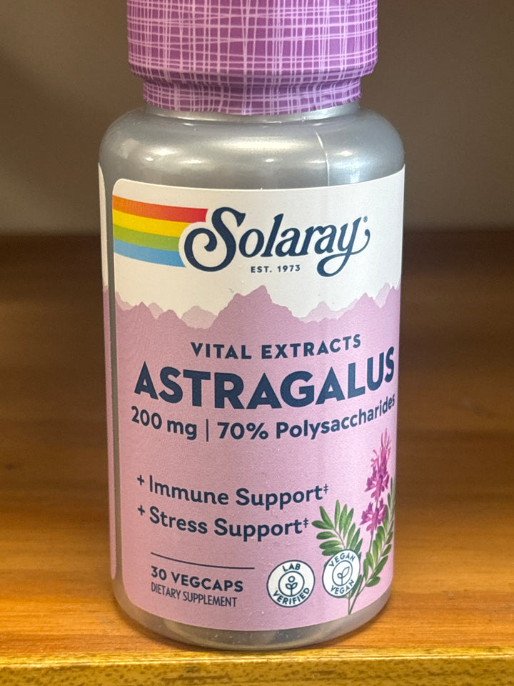 Solaray Astragalus Extract - 30 capsules