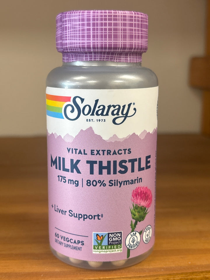 Solaray GPH Milk Thistle Extract - 175 mg - 60 capsules