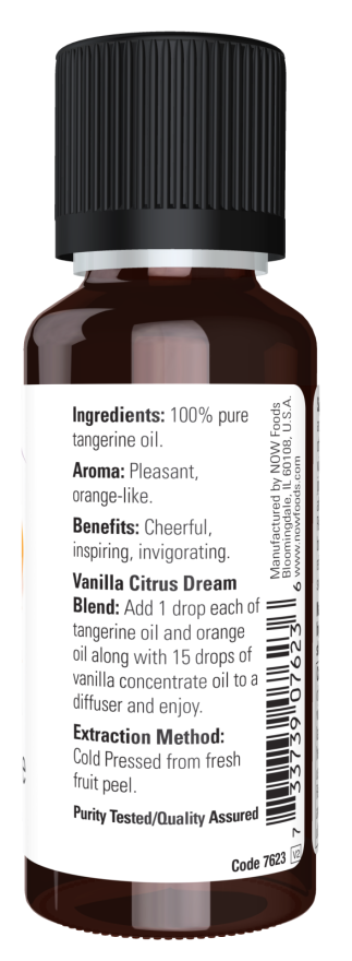 Now Foods Tangerine Essential Oil  1oz  100% Pure