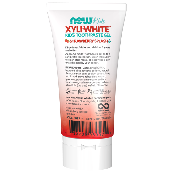 Pasta de dientes para niños XyliWhite de Now Foods - 3.0 oz.