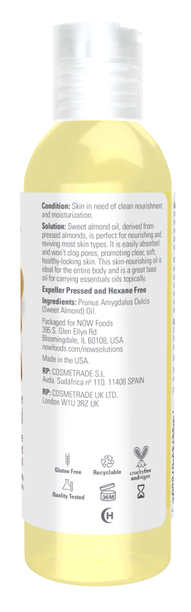 NOW Foods Sweet Almond Oil - 4 oz.