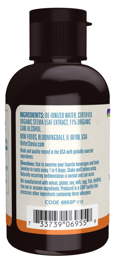 NOW Foods Better Stevia Liquid Original 2 oz.