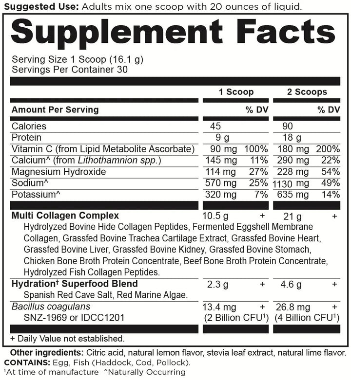 Ancient Nutrition Multi Collagen Advanced Hydrate 17oz