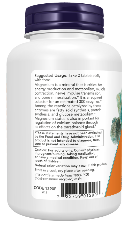 Now Foods Magnesium Citrate 200 mg 100 Tabs