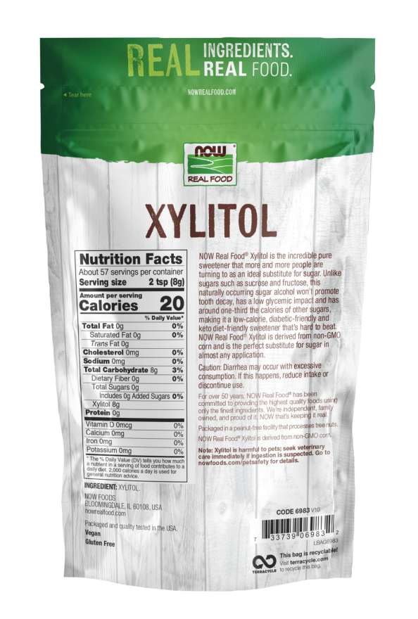 NOW FOODS Xylitol Sweetener 1lb.