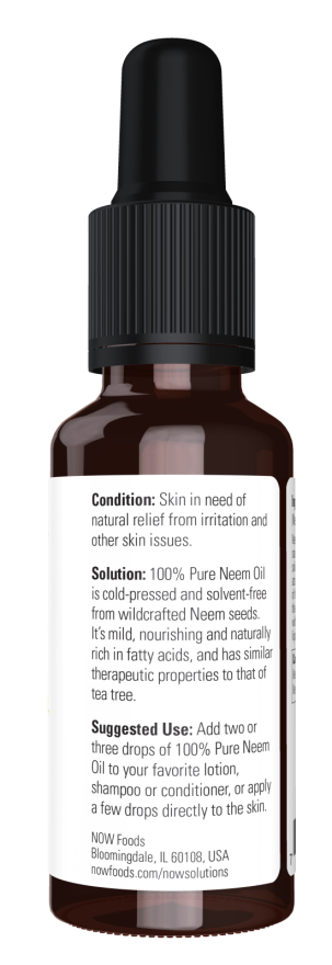 NOW Foods Neem Oil  1 oz. 100% Pure