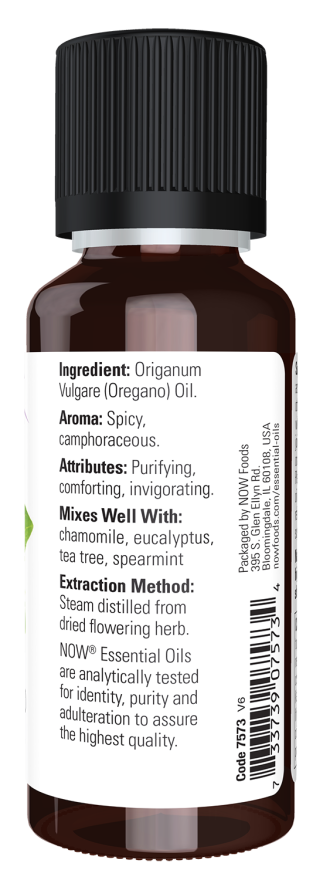 Now Foods Oregano Essential Oil  1oz  100% Pure