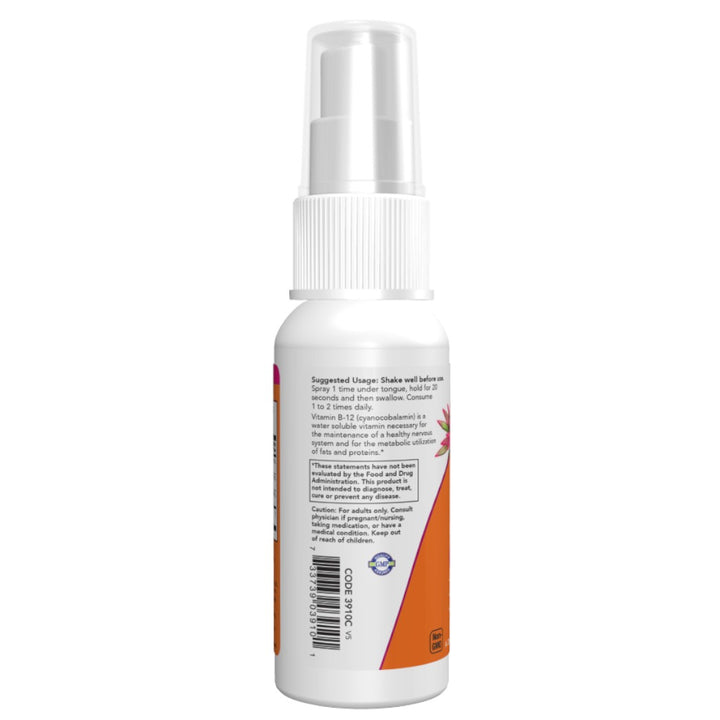 Now Foods Vitamin B-12 Liposomal Spray 2oz