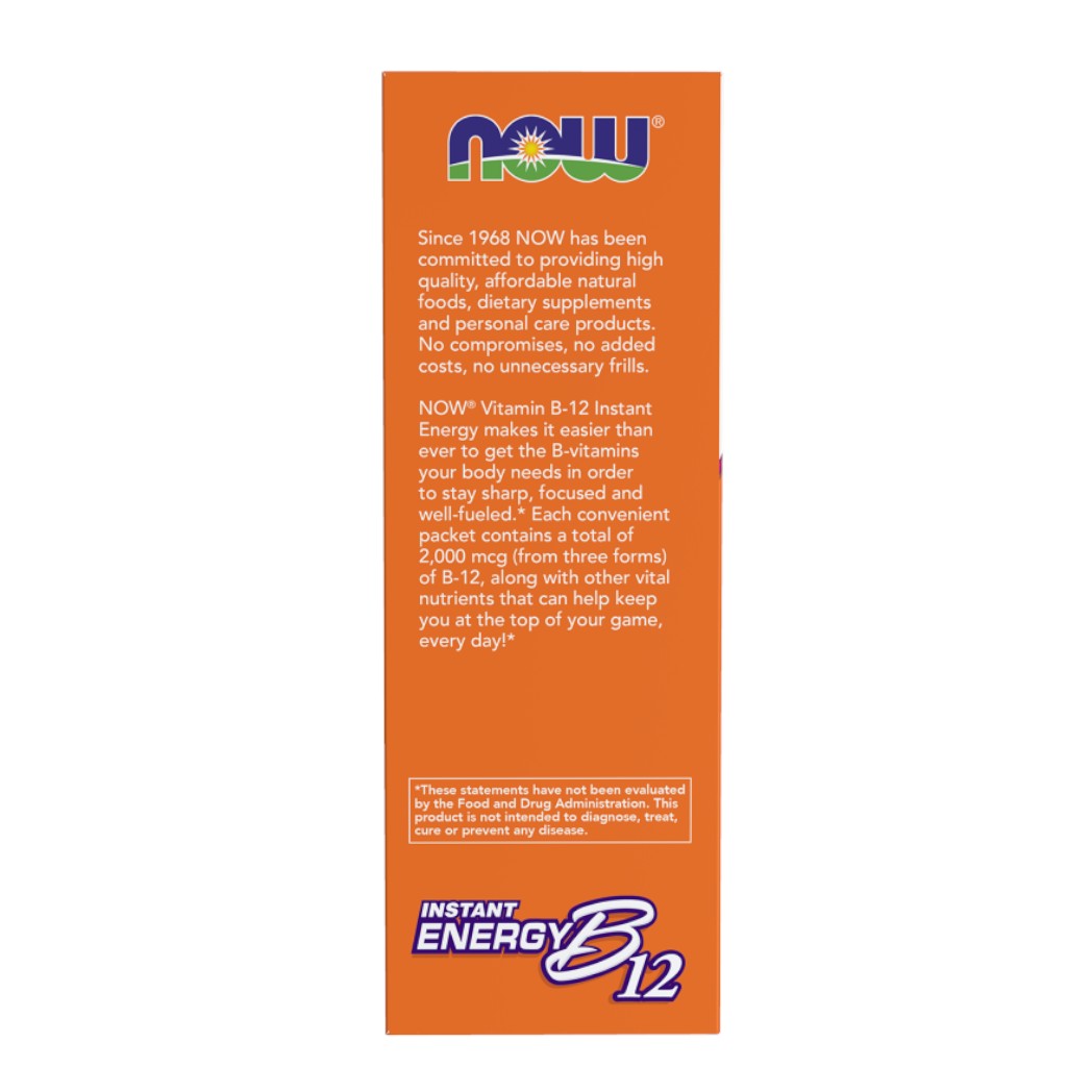 Now Foods Instant Energy B-12 75 Packets