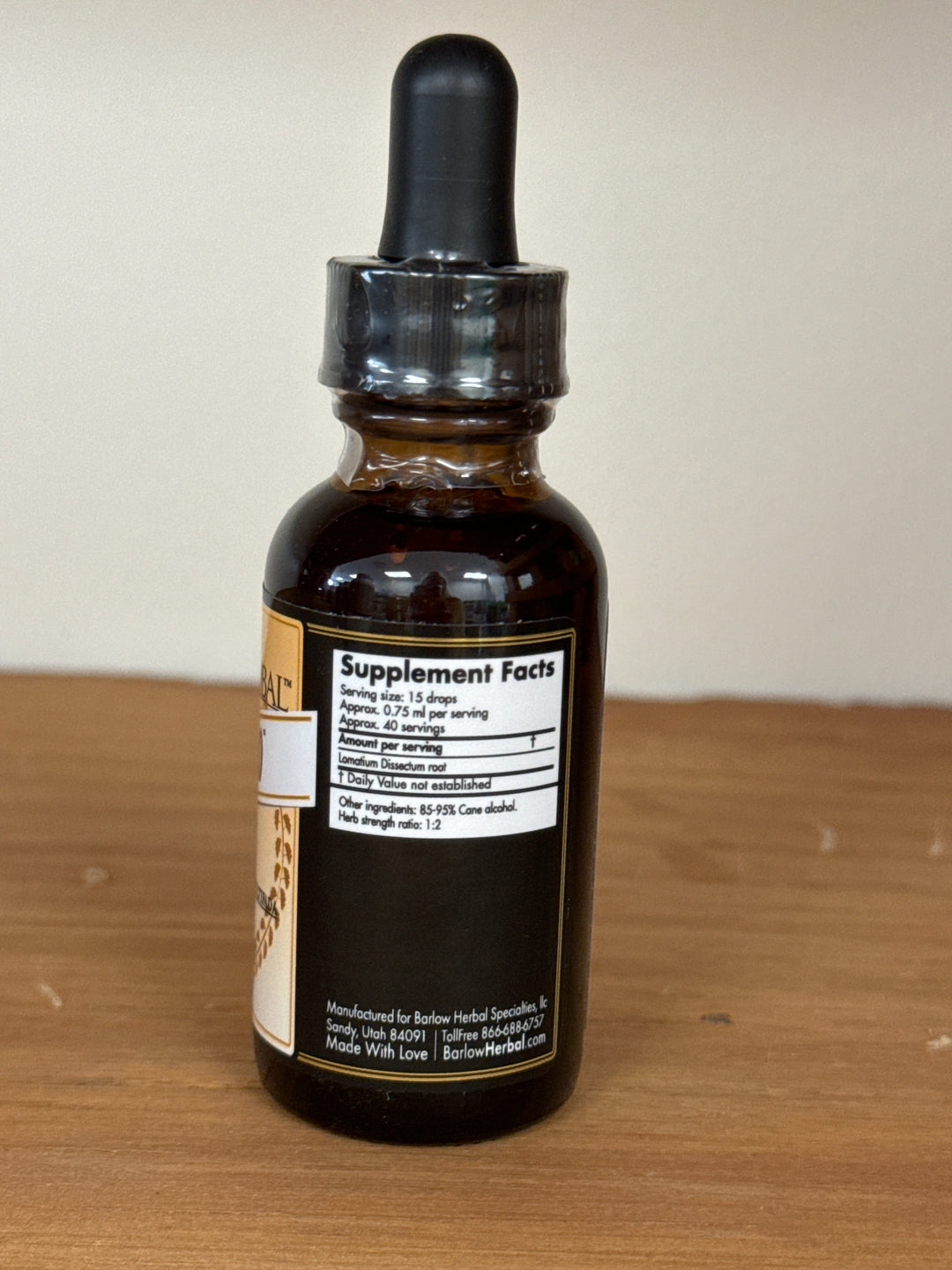 LDM-100 lomatium dissectum tincture   1 fluid oz LDM100