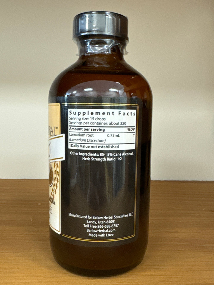 LDM-100 - lomatium dissectum Tincture - 8 fl oz