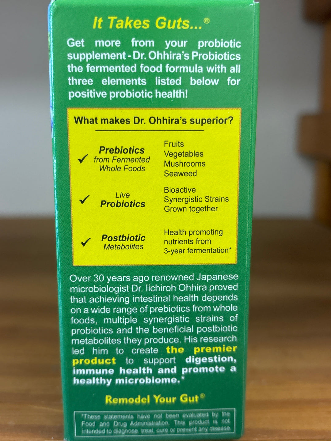 Dr Ohhira's Essential Formulas Original Probiotics 100 capsules