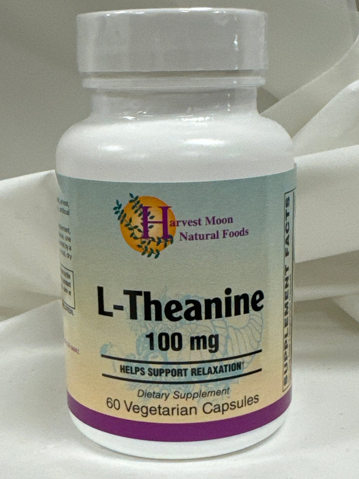 Harvest Moon Suntheanine  L-Theanine  100mg  60 Capsules