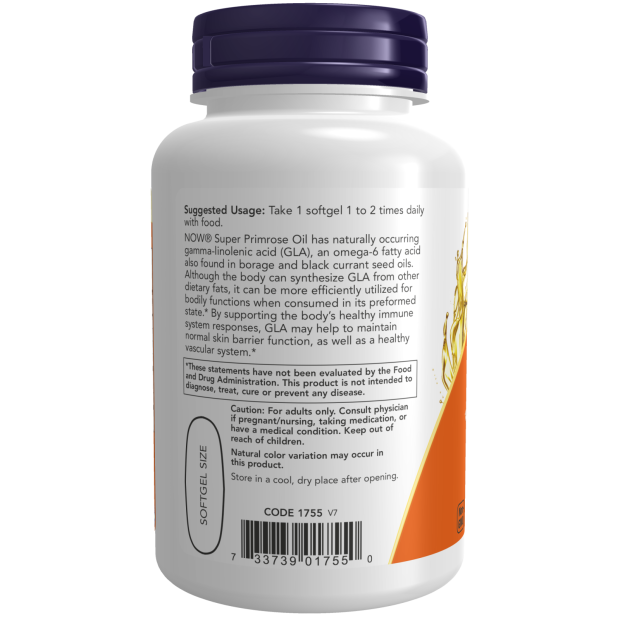 NOW Foods Super Primrose 1300 mg 120 Softgels