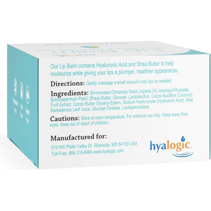 Hyalogic Episilk Lip Balm - 0.5 oz