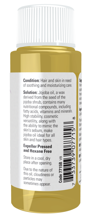 NOW Foods 100% Pure Jojoba Oil  - 4 oz.