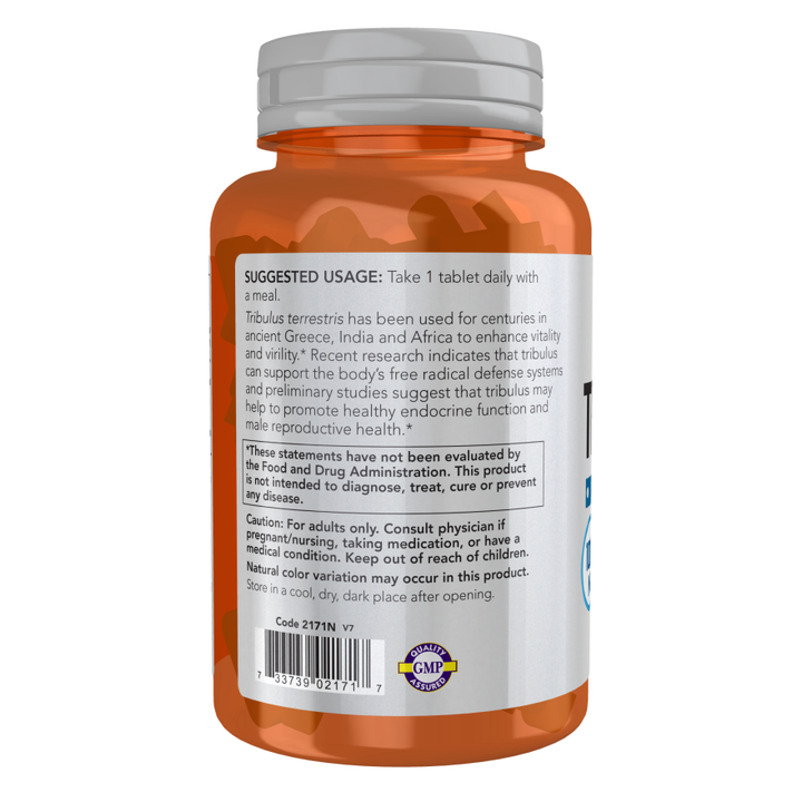 NOW Foods Tribulus 1000 mg - 90 Tablets