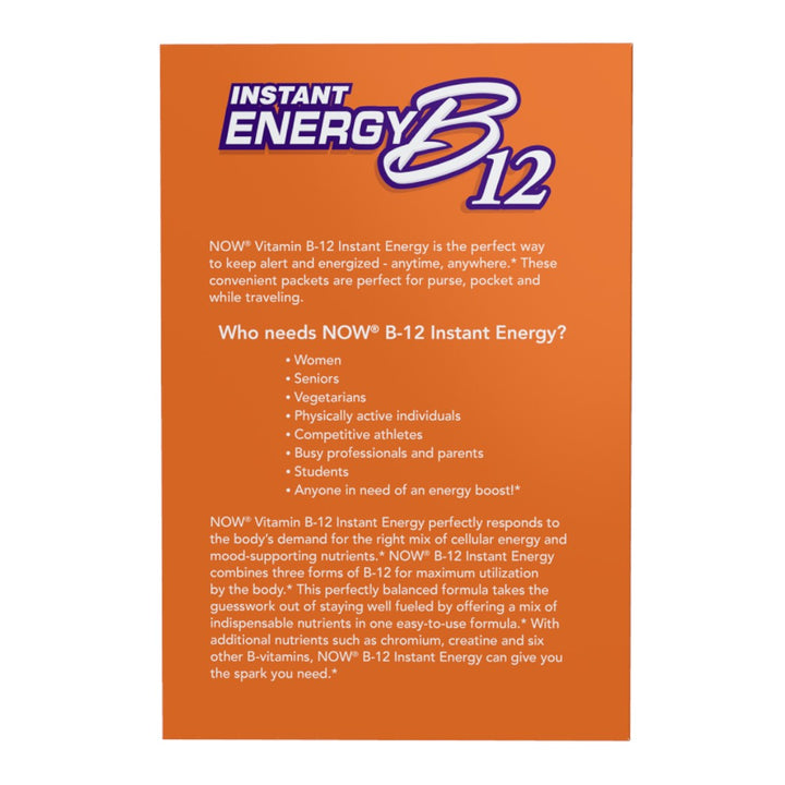 Now Foods Instant Energy B-12 75 Packets