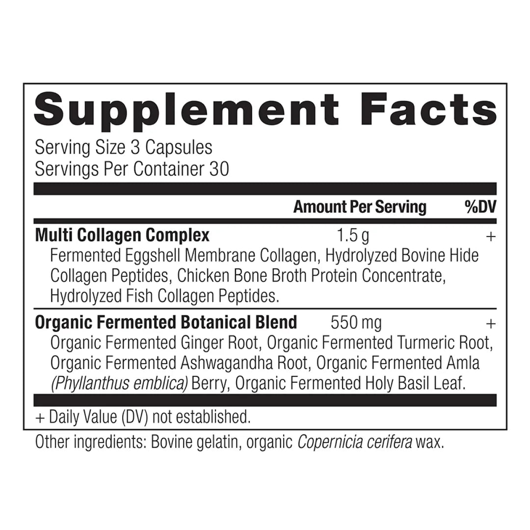 Ancient Nutrition Collagen Hydrolyzed Multi Collagen 90 Capsules