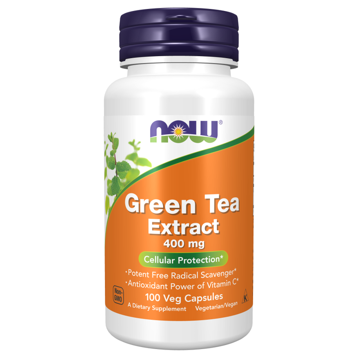 Extracto de té verde de Now Foods, 400 mg, 100 cápsulas