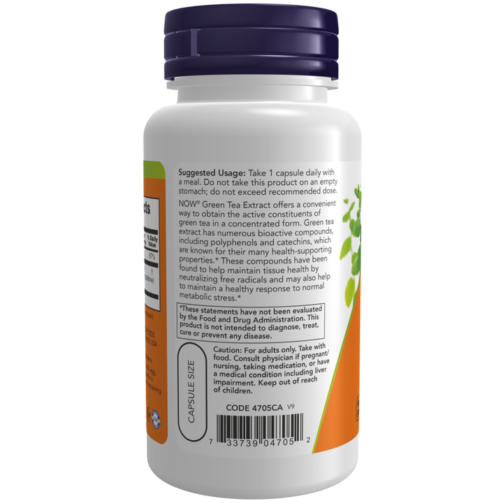 Now Foods Green Tea Extract 400 mg - 100 Caps