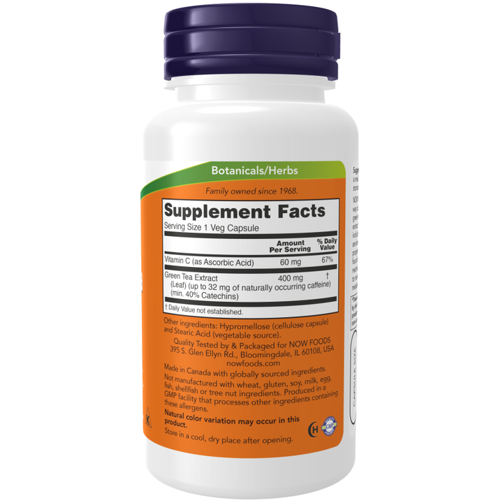 Now Foods Green Tea Extract 400 mg - 100 Caps