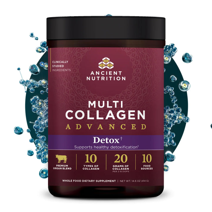 Ancient Nutrition Multi Collagen Advanced Detox 14.6oz