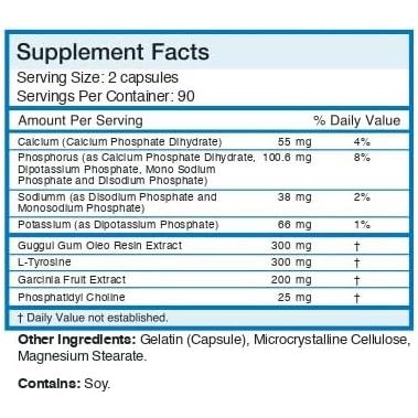 Absolute Nutrition Tiroides T-3 180 cápsulas 