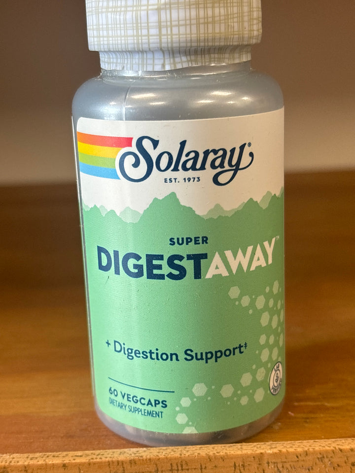 Solaray Super Digestaway - 60 Capsules