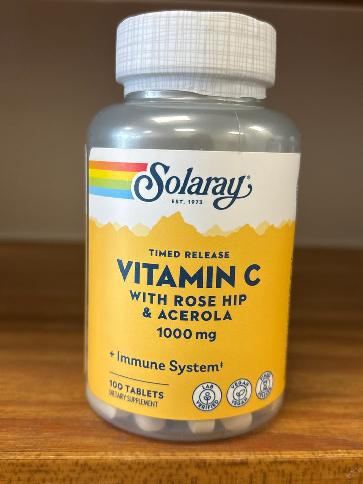 Solaray Vitamin C - 1000 mg Tablite Two Stage TImed Release - 100 Tablets