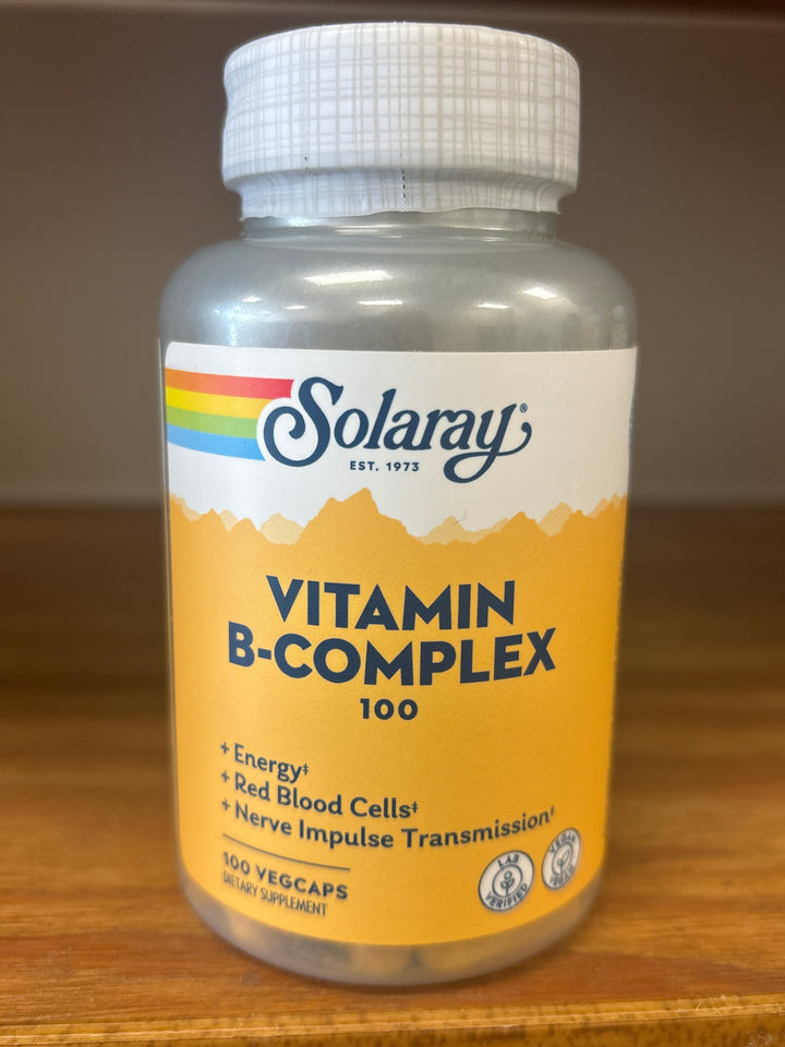 Solaray Vitamin B Complex 100 --- 100 capsules