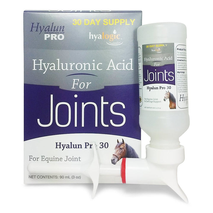 Hyalogic Hyaluronic Acid for Horses Hyalun Pro 30 & 90