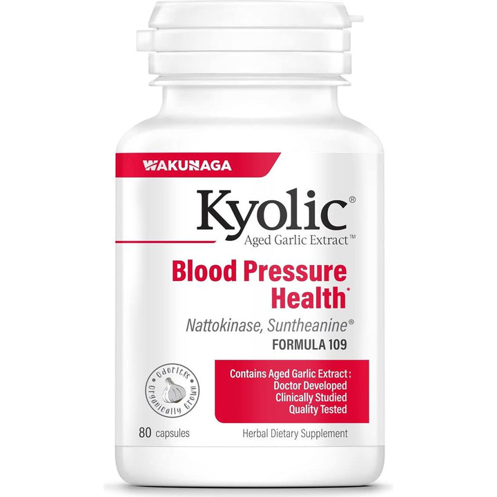 Kyolic Blood Pressure 80 capsules Formula 109