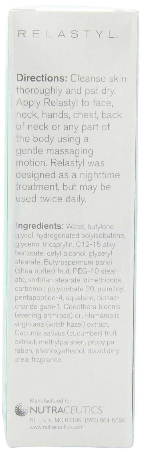 Nutraceutics Relastyl, 4 oz