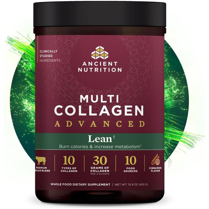 Beneficios avanzados del colágeno multivitamínico de Ancient Nutrition, 15,9 oz