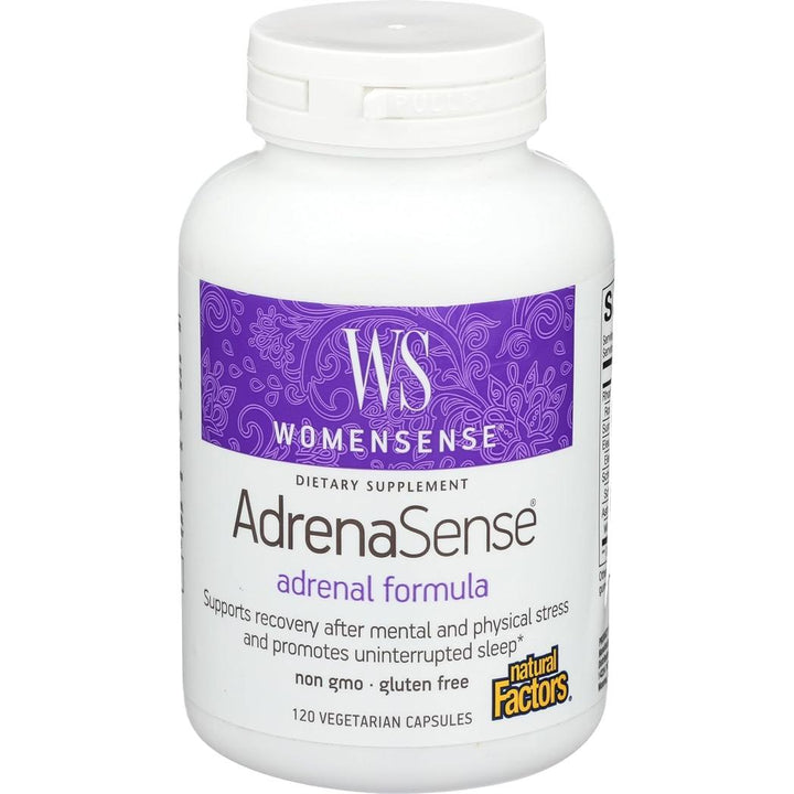 Natural Factors AdrenaSense 120 VegCaps Womensense